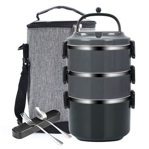 stainless steel lunch box with ice pack|stackable lunch box stainless steel.